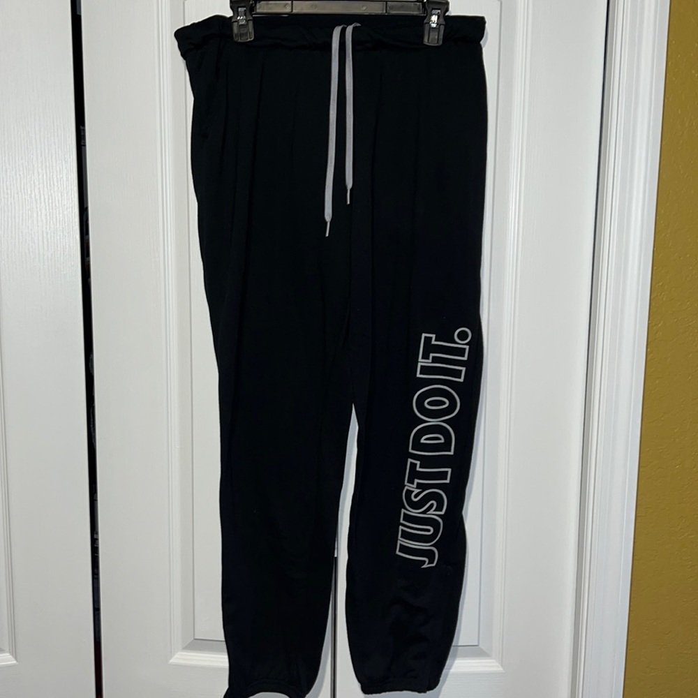 NIke Dri-FIT Sweatpants | Women’s XL | Black | Just Do It